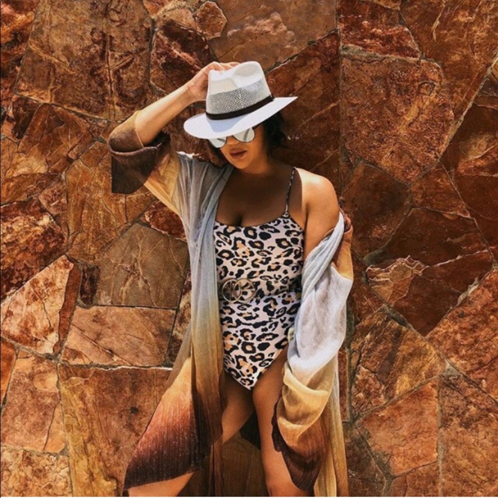 GORGEOUS ZARA NWT Pleated Metallic Dress - Picture 4 of 8